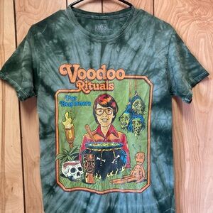 Green Tie-Dye Steve Rhodes Shirt Voodoo Rituals